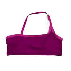 Summersalt Sidestroke Strappy Bikini Top Size 8 Pink